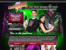 Tablet Screenshot of laserforcemelbourne.com.au